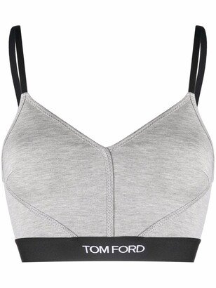 Stretch-Modal Crop Top