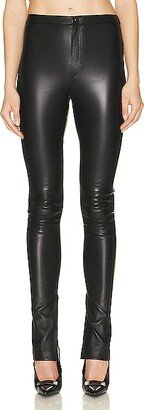 Leather Legging in Black