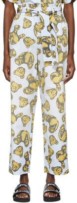 Blue Bear Pajama Lounge Pants-AA