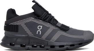 Black & Gray Cloudnova Void Sneakers