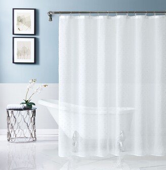 Sprinkles Metallic Shower Curtain