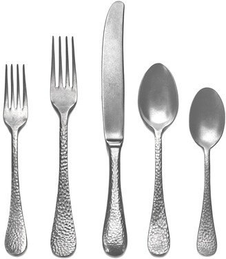 Epoque Pewter 5-Piece Flatware Set