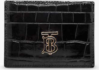 Card Case With Logo - Black-AC