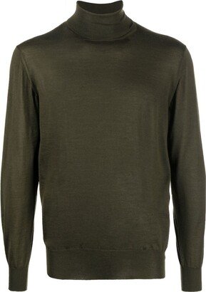 Roll-Neck Cashmere Jumper-AB