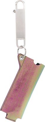 Iridescent Pouch Keyring
