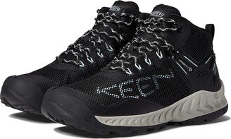 Nxis Evo Mid WP (Black/Blue Glass) Women's Shoes