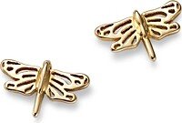 Butterfly Stud Earrings in 14K Yellow Gold - 100% Exclusive