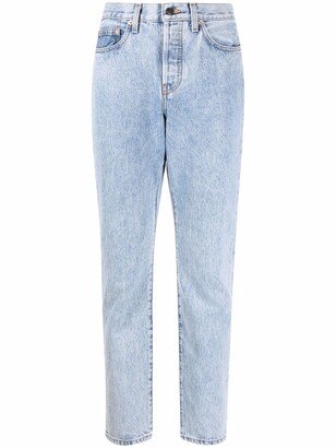 Light-Wash Boyfriend Jeans