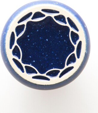 Ceramic Knob For Furniture No.4, Blue