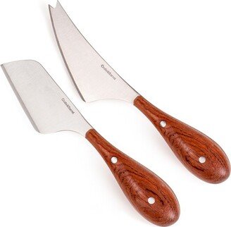 Aaron Probyn 2Pc Cheese Knife Set