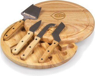 MLB Cincinnati Reds Circo Cheese Parawood Cutting Board & Tools Set