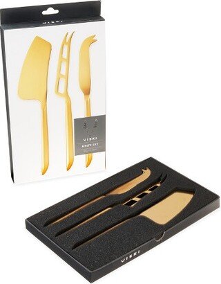 Gold Cheese Knives