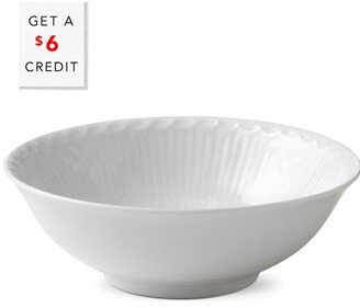 Fluted Half Lace Cereal Bowl With $6 Credit