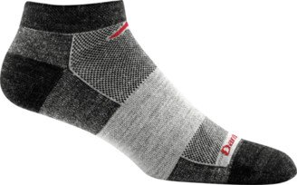 Darn Tough Men's No Show Light Running Socks - Charcoal