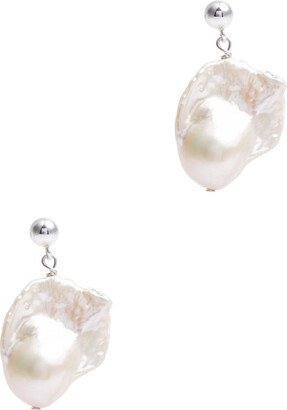 Pimi Baroque Pearl Silver-plated Drop Earrings