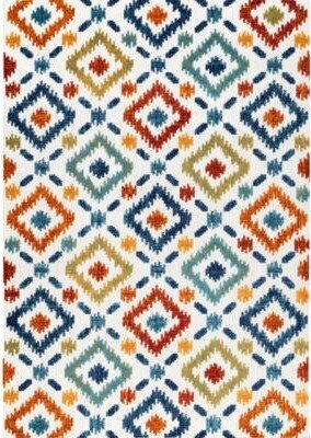 Claudia Transitional Multi Outdoor Area Rug