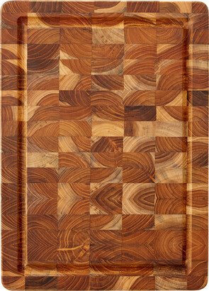 TEAKHAUS End Grain Cutting Board Teak