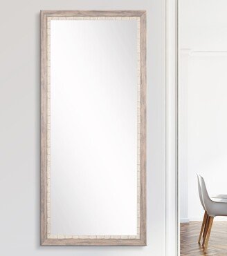 BrandtWorks Hidden Cove Accent Mirror - White/Grey