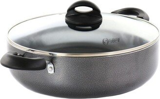 Clairborne 6 Quart Nonstick Aluminum Everyday Pan in Grey