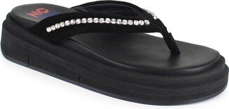 Kayra Crystal Flip Flop