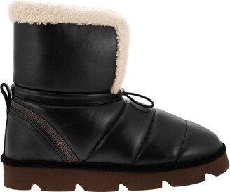 Shearling Ankle Boots-AC