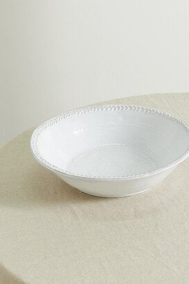 Soho Home - Hillcrest 29cm Glazed Stoneware Serving Bowl - White