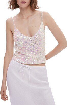 Sequin Knit Camisole