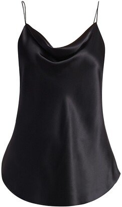 Marta Silk Cowlneck Cami Top-AB