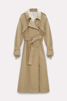 Trench Coat In Techno-Fabric