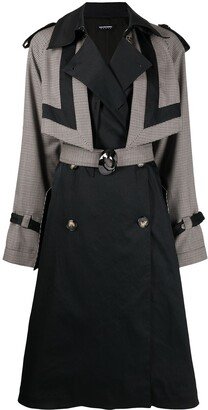 Two-Tone Trench Coat