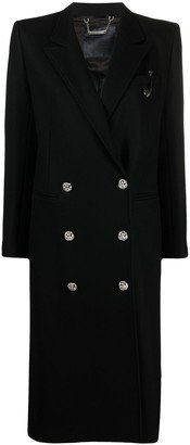 Long Safety-Pin Coat