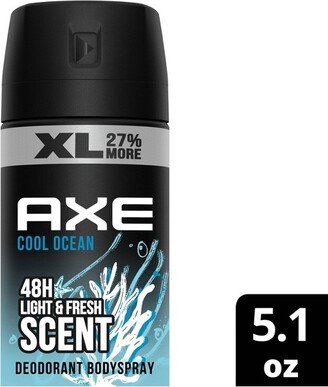 Axe Cool Ocean Deodorant Body Spray - 5.1oz