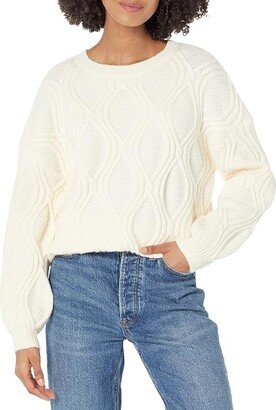 line and dot Sincerely Sweater (Cream) Women's Clothing