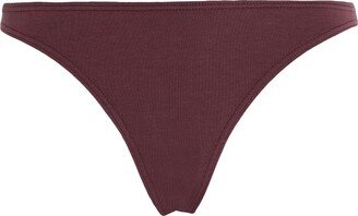 THE NUDE LABEL Thong Cocoa