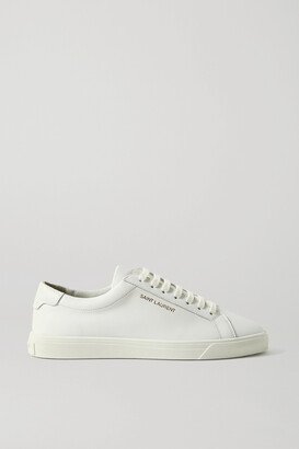 Andy Logo-print Leather Sneakers - White