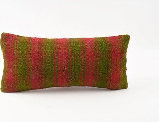 Ethnic Kilim Pillow, Turkish Bohemian Livingroom Decor, Turkey Couch Wool Sofa Pillow