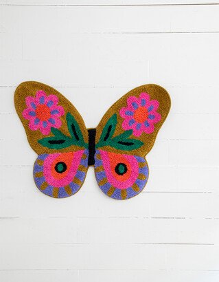 NATURAL LIFE Butterfly Bath Mat