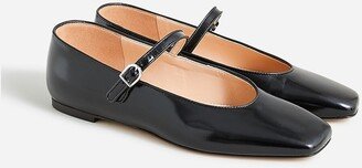 Anya Mary Jane flats in leather