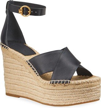 Selby Crisscross Wedge Platform Espadrilles