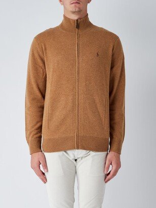 Long Sleeve Full Zip Sweater-AA