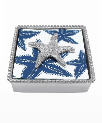 Starfish Beaded Napkin Box