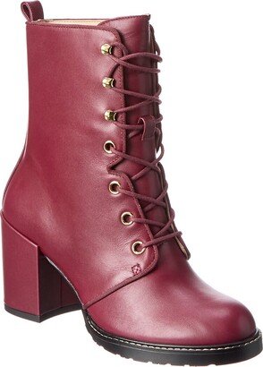 Cassey Leather Bootie-AA