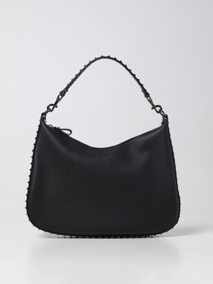 Rockstud bag in leather-AH