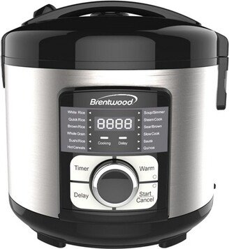 Select 12 Function Stainless Steel Multi-Cooker in Black