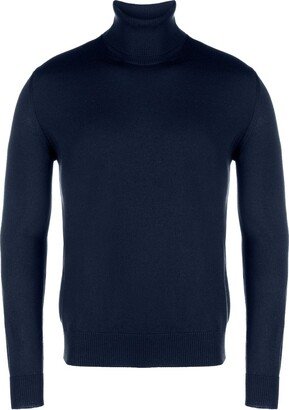 Roll-Neck Wool Jumper-BE