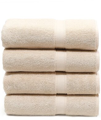 Set Of 4 Sinemis Terry Bath Towels-AA