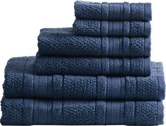 6pc Roman Super Soft Cotton Bath Towel Set