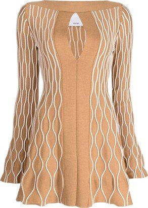 Blondel knitted mini dress