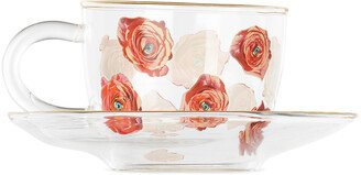 Clear Toiletpaper Edition Roses Cup