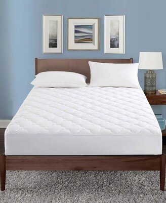 Comfort 100% Breathable Cotton Quilted Mattress Pad, Full